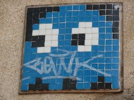 pixel art pacman nantes